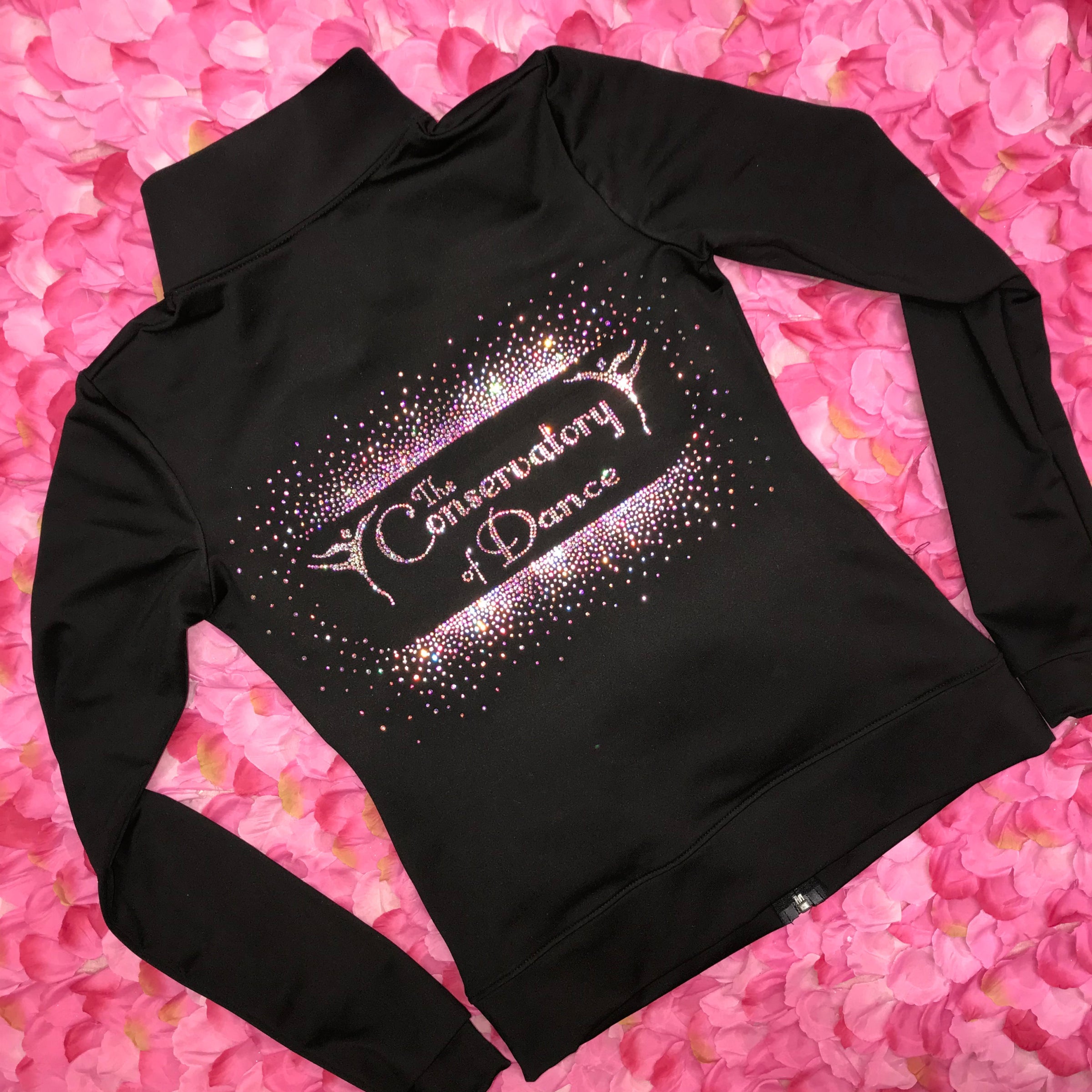 Dance team jackets with rhinestones clearance