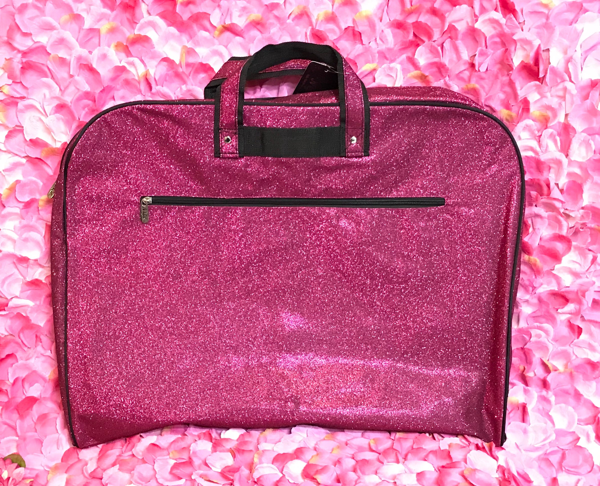 Low-Cost Wholesale Silver Glitter NGIL Large Cosmetic Travel Pouch